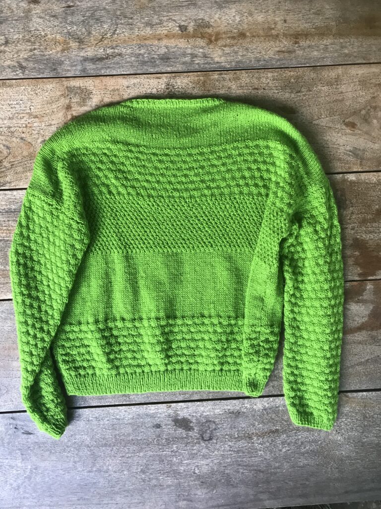 Damenpullover Rückseite